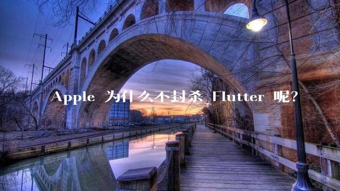 Apple 为什么不封杀 Flutter 呢？